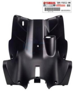 Product image: Yamaha - 5BRF83110000 - LEG SHIELD 1 AEROX  1997-2013 