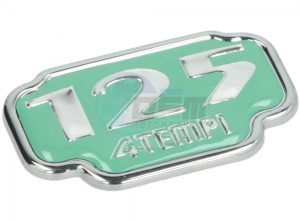 Product image: Piaggio - 577125 - GLOVE BOX BADGE ET4 125 