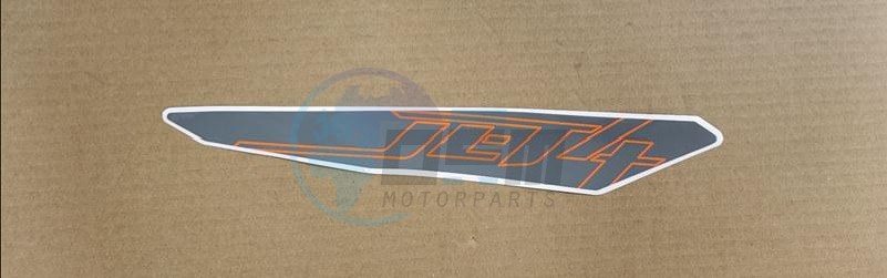 Product image: Sym - 87124-XA4-000-T2 - L.FR.COVER STRIPE A(ORANGE AND GRAY)  0