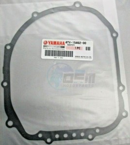 Product image: Yamaha - 4TV154620000 - GASKET, CRANKCASE COVER 3 