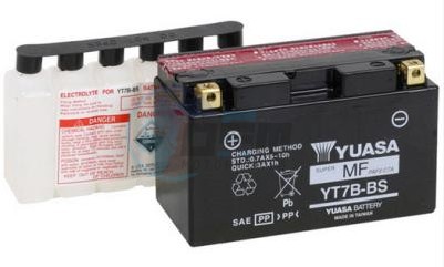 Product image: Suzuki - 33610-29F20-LCP - BATTERY ASSY(YT7B-BS,12V6AH)  0