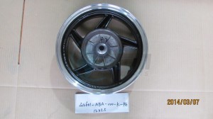 Product image: Sym - 42601-ABA-000-K-PG - RR.WHEEL CAST 