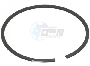 Product image: Derbi - 488002 - PISTON RING 57.6 MM 57.6 MM 125  