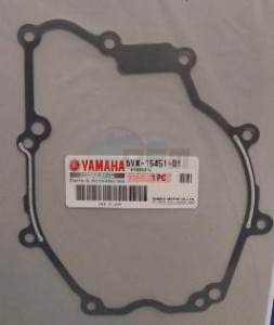 Product image: Yamaha - 5VX154510100 - GASKET, CRANKCASE COVER 1 