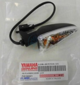 Product image: Yamaha - 22BH33101100 - FR FLASHER LIGHT ASSY 