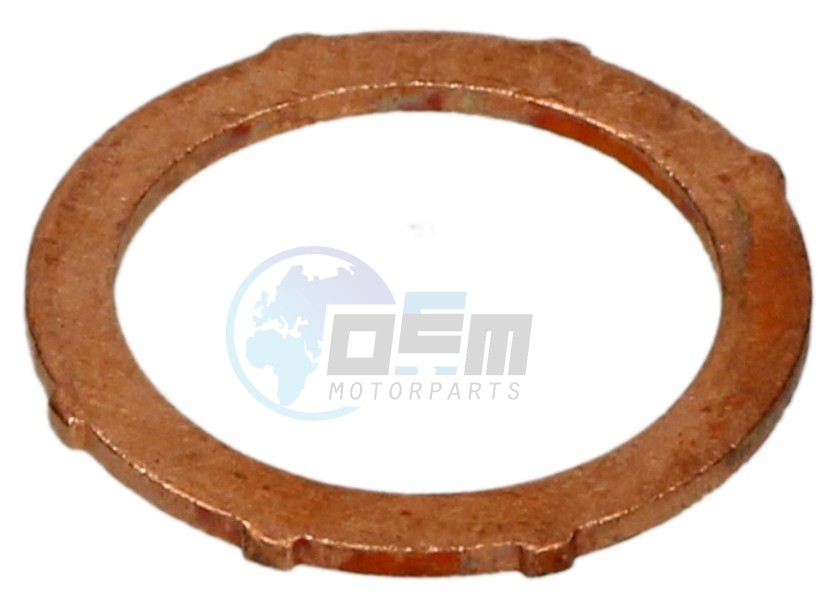 Product image: Aprilia - 434716 - CYLINDER HEAD/MUFFLER GASKET  0