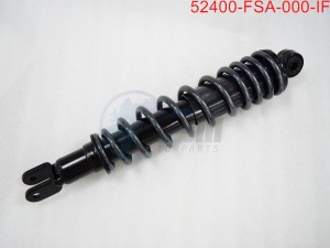 Product image: Sym - 52400-FSA-000-IF - RR CUSHION ASSY (GY-430S) 