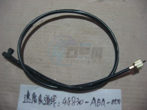 Product image: Sym - 44830-ABA-000 - SPEEDOMETER CABLE COMP 