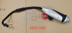 Product image: Sym - 18000-NFD-010 - EXH.MUFFLERASSY. 