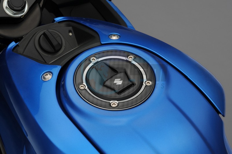 Product image: Suzuki - 990D0-23K04-CRB - Tank cap protection, carbon fiber GSX-S/R 125  0