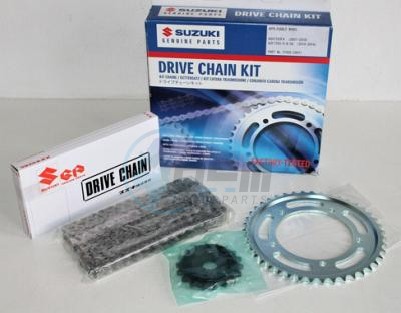 Product image: Suzuki - 27000-24831 - DRIVE CHAIN KIT 18-43  0