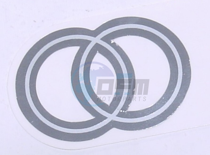 Product image: Gilera - 576990 - Gilera name plate  0