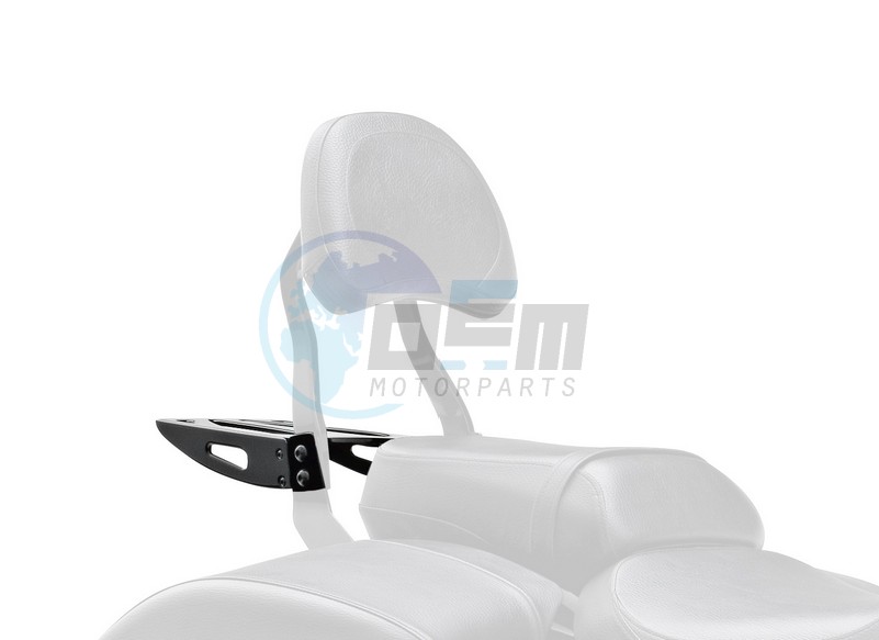 Product image: Suzuki - 990A0-75166-BLK - REAR CARRIER. BLACK VL1500BT  0