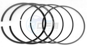 Product image: Yamaha - 5BE116030000 - PISTON RING SET (STD) 