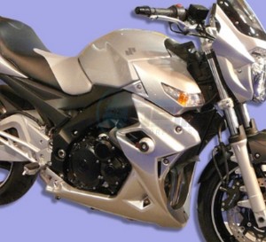 Product image: Suzuki - 990D0-44G2L-YD8 - FULL COWLING LEFT SIDE ONLY 