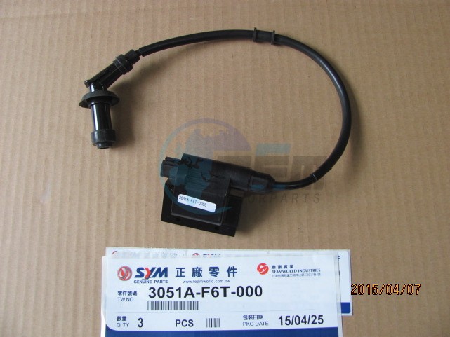 Product image: Sym - 3051A-F6T-000 - IGN. COIL. ASSY  0