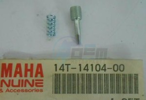 Product image: Yamaha - 14T141040000 - SCREW, AIR ADJUSTING  