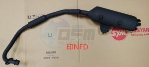 Product image: Sym - 18300-NFD-010 - EXH.MUFFLERCOMP. 