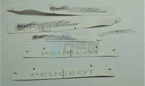 Product image: Peugeot - 802875 - SET OF DECAL L3 