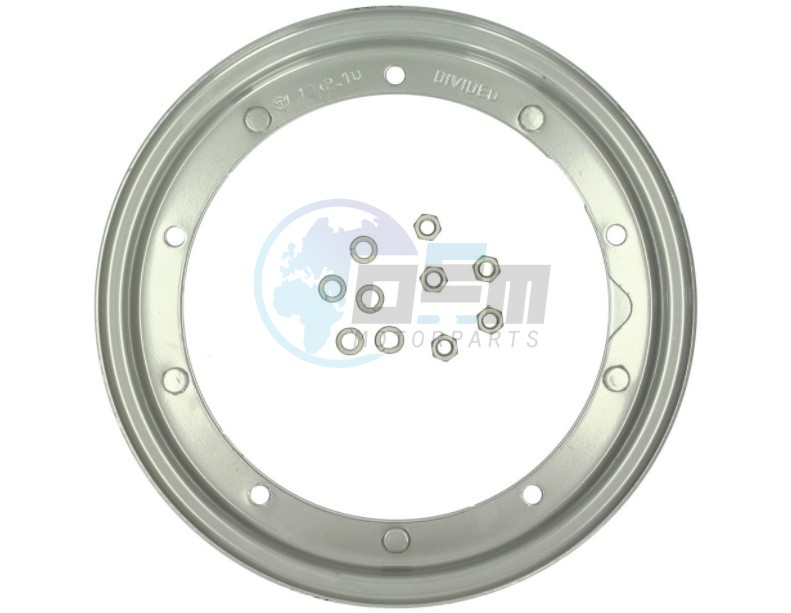 Product image: Piaggio - 0846315 - WHEEL RIM ASSY (3.50 X 10)  0