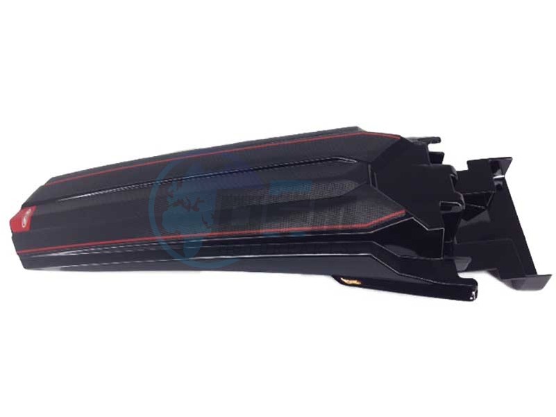 Product image: Rieju - 0/000.060.5185 - REAR MUDGUARD MRT 50 PRO BLACK SERIES 2014  0