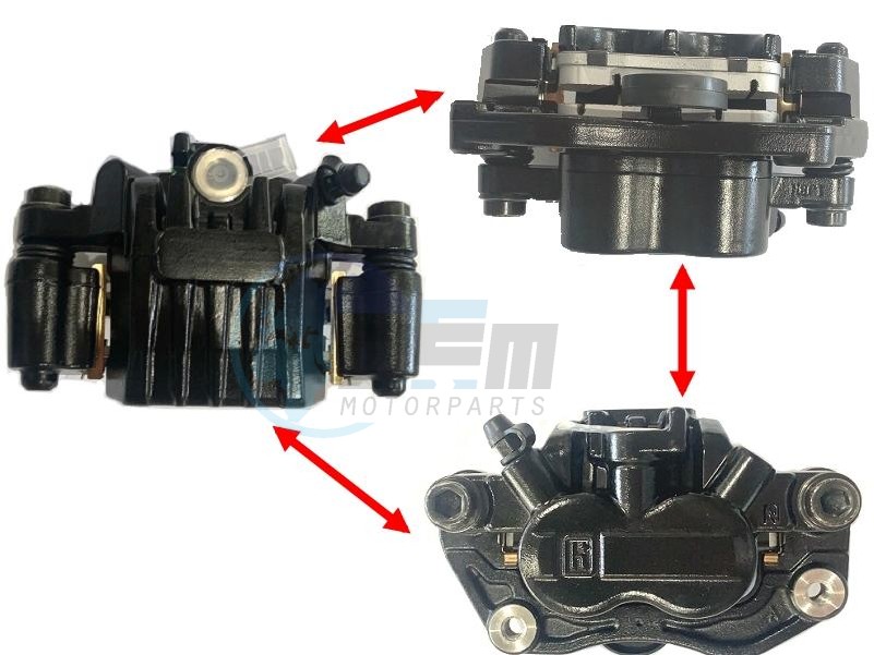 Product image: Sym - 43100-L1A-800-KB - RR. CALIPER ASSY. BK-001C  0