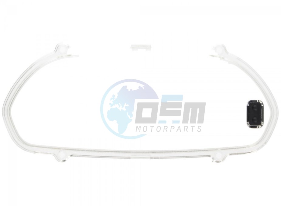 Product image: Piaggio - 494422 - Plastic Lens for Speedometer  0