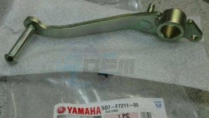 Product image: Yamaha - 5D7F72110000 - PEDAL, BRAKE 