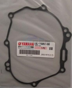 Product image: Yamaha - 1SL154510000 - GASKET, CRANKCASE COVER 1 