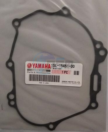 Product image: Yamaha - 1SL154510000 - GASKET, CRANKCASE COVER 1  0