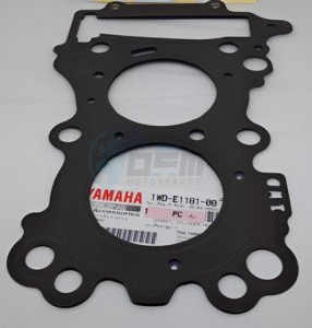 Product image: Yamaha - 1WDE11810000 - GASKET, CYLINDER H 