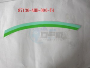 Product image: Sym - 87136-AHB-000-T4 - FR FENDER B STRIPE TYPE4 