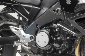 Product image: Suzuki - 99000-99013-K03 - FRAME COVER SET, CARBON LOOK 