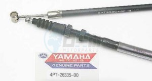 Product image: Yamaha - 4PT263350000 - CABLE, CLUTCH MY96~02 