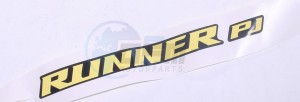 Product image: Gilera - 62448400BH - (*)TARGHETTA ""RUNNER PJ"" 