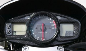 Product image: Suzuki - 990D0-44G05-PAD - METER COVER CARBON LOOK 