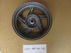 Product image: Sym - 42601-AAA-000-BT - RR. WHEEL CAST (GRAY) 