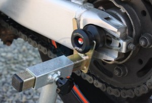 Product image: GSG-Mototechnik - HSKP-7-372 - Crash protector Rear Wheel  Honda  VTR 1000 F 
