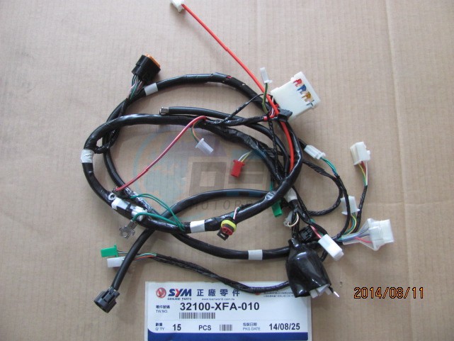 Product image: Sym - 32100-XFA-010 - WIRE HARNESS  0