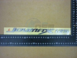 Product image: Sym - 87126-L1E-000 - R. BODY COVER EMBLEM JOYMAX 125 