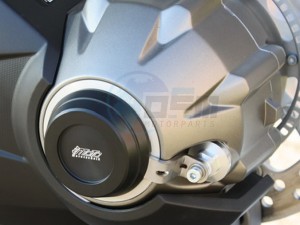 Product image: GSG-Mototechnik - 75-22 - Crash protector Rear Wheel  Honda  VFR 1200 Kardanschutz 