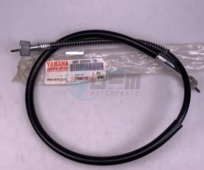 Product image: Yamaha - 3BN835601000 - TACHOMETER CABLE ASSY  0