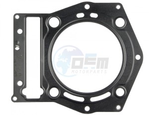 Product image: Piaggio - 830008 - GASKET CYLINDER HEAD 