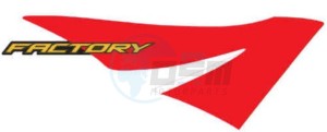 Product image: Aprilia - 853453 - RH TOP FAIRING DECAL FACTORY 