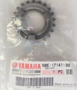 Product image: Yamaha - 5BE171413000 - GEAR, 4TH PINION  