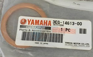 Product image: Yamaha - 3EG146130000 - GASKET, EXHAUST PIPE 