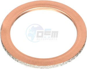 Product image: Yamaha - 3EG146130000 - GASKET, EXHAUST PIPE 