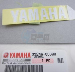 Product image: Yamaha - 992460008000 - EMBLEM, YAMAHA 