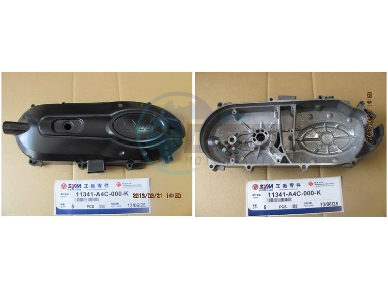 Product image: Sym - 11341-A4C-000-K - L.SIDE COVER COMP NH-105  0