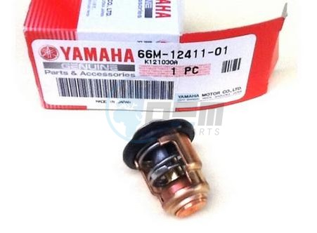 Product image: Yamaha - 66M124110100 - THERMOSTAT  0